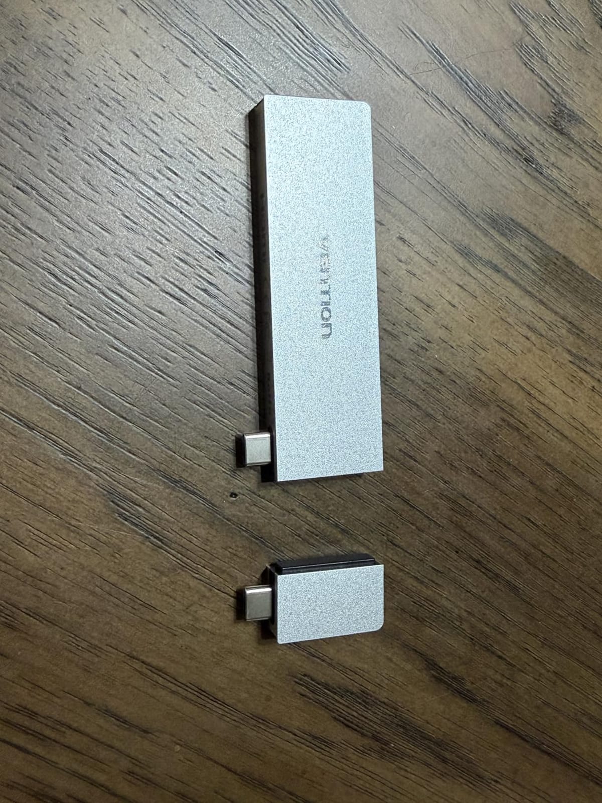 VENTION 6-in-2 USB C Hub for MacBook Neo/Air/PRO, 80Gbps Detachable Magnetic 8K USB-C Dock with 4K@240Hz HDMI, 140W MAX PD for Laptops/ipad, Charging Multiport Adapter(Silver) customer photo 2