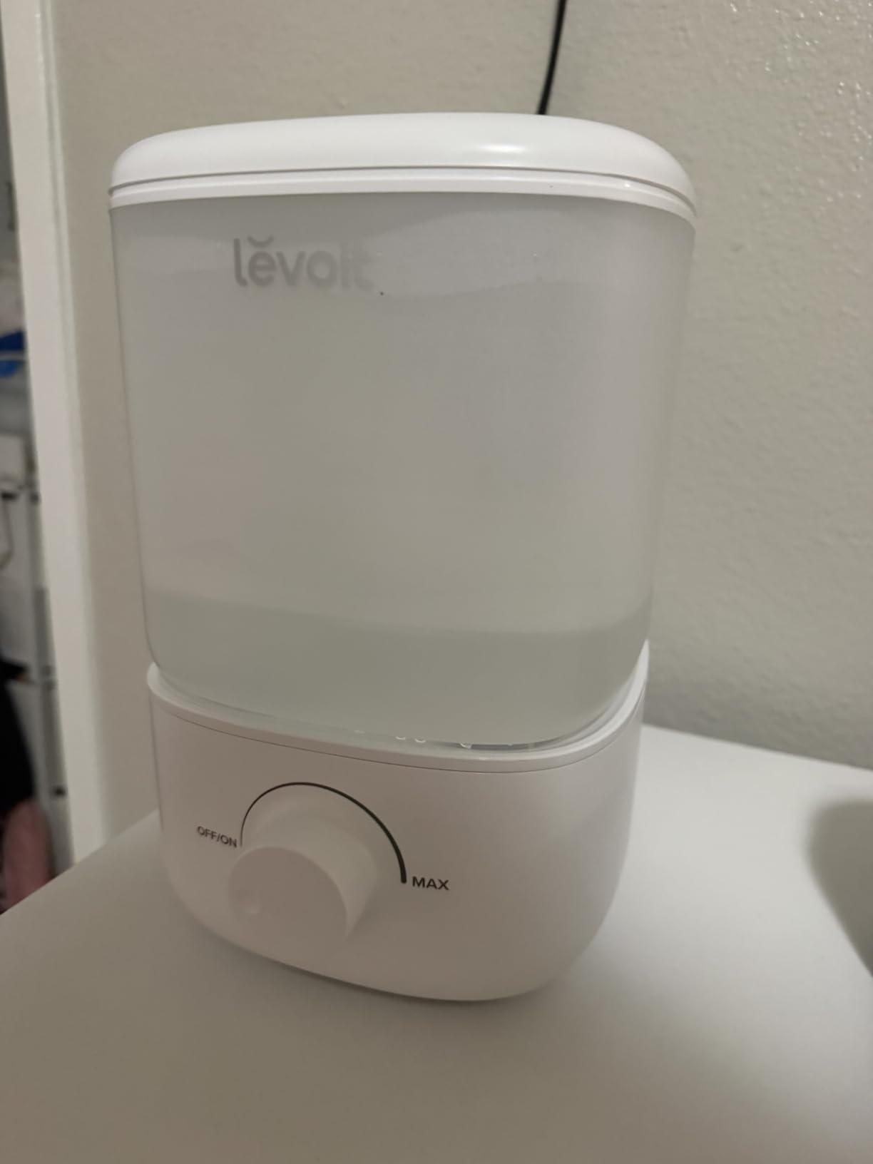 LEVOIT Smart Humidifier for Bedroom, 4.2L Top Fill Cool Mist for Large Room | Easy Clean, 21dB/42H Runtime, for Baby/Plants, APP/Voice Control, Light/Music Scene Mode, NeoClassic 450S customer photo 1