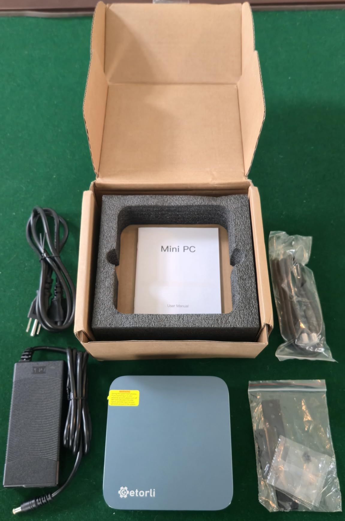 Getorli Mini PC AMD Ryzen 7 6800H (Max 4.7GHz), 32GB LPDDR5 1TB NVMe SSD Mini Computers, Triple 4K Display, WiFi 6 BT 5.3, Dual LAN, Desktop Mini PC for Work, Gaming, Design, Home Office customer photo 1