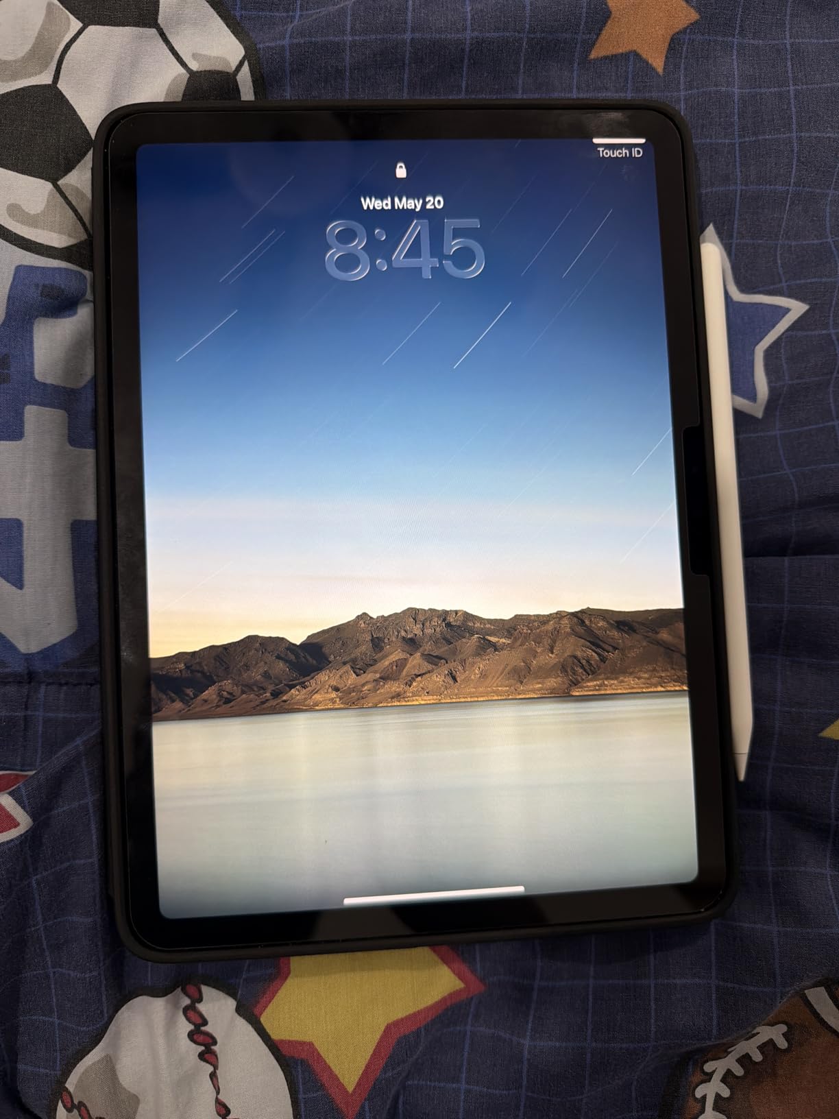 iPad Air 11-inch (M4): Liquid Retina Display, 256GB, 12MP Front/Back Camera, Wi-Fi 7 with Apple N1, Touch ID, All-Day Battery Life - Blue customer photo 1