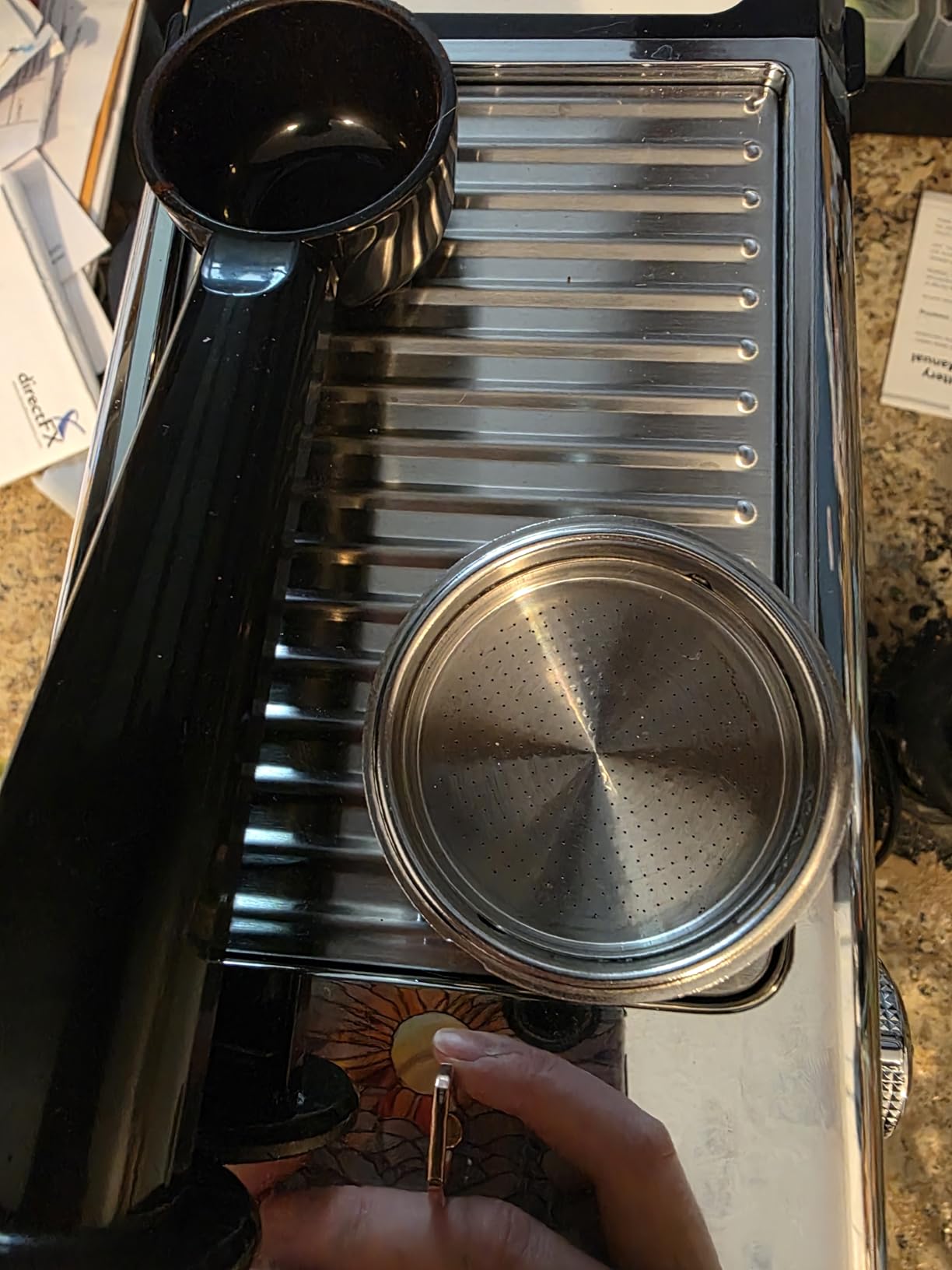 Mecity 20 Bar Espresso Machine with Milk Frother, Touchscreen Coffee Maker for Espresso, Americano & Over Ice Coffee, Compact Stainless Steel Latte & Cappuccino Maker customer photo 1