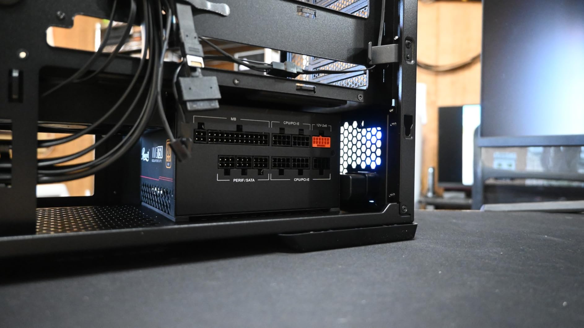 Antec C6 Curve Air Mid-Tower ATX PC Case, 3 PWM Fans Included | Panoramic Tempered Glass, High-Airflow Design, 450mm GPU Support, 360mm Radiator Support, USB Type-C customer photo 2