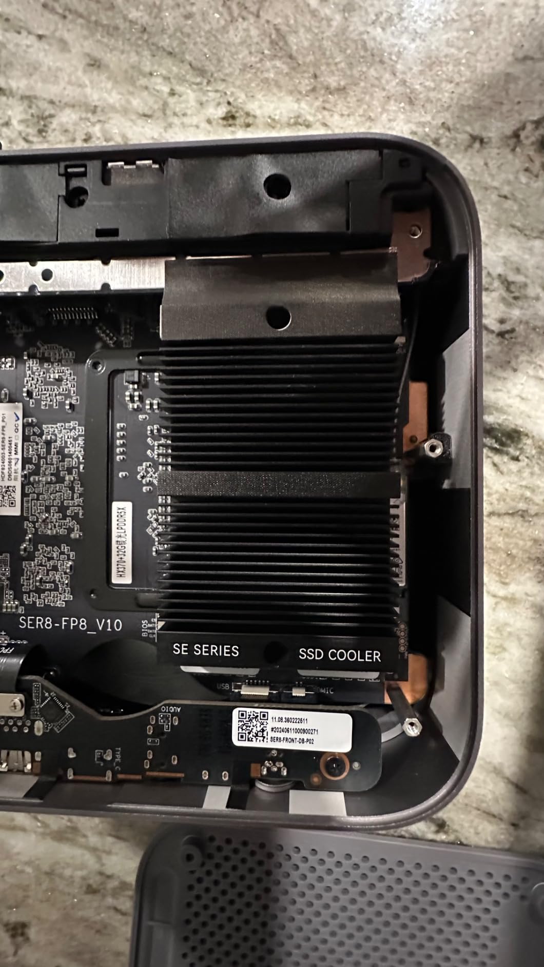Beelink SER9 Mini PC, AMD Ryzen 7 H 255 (up to 4.9GHz) 8C/16T, 32GB LPDDR5X 1TB NVMe PCIe 4.0 SSD, Mini Desktop Computer 4K Triple Display, BT5.2/WiFi6/WOL customer photo 1