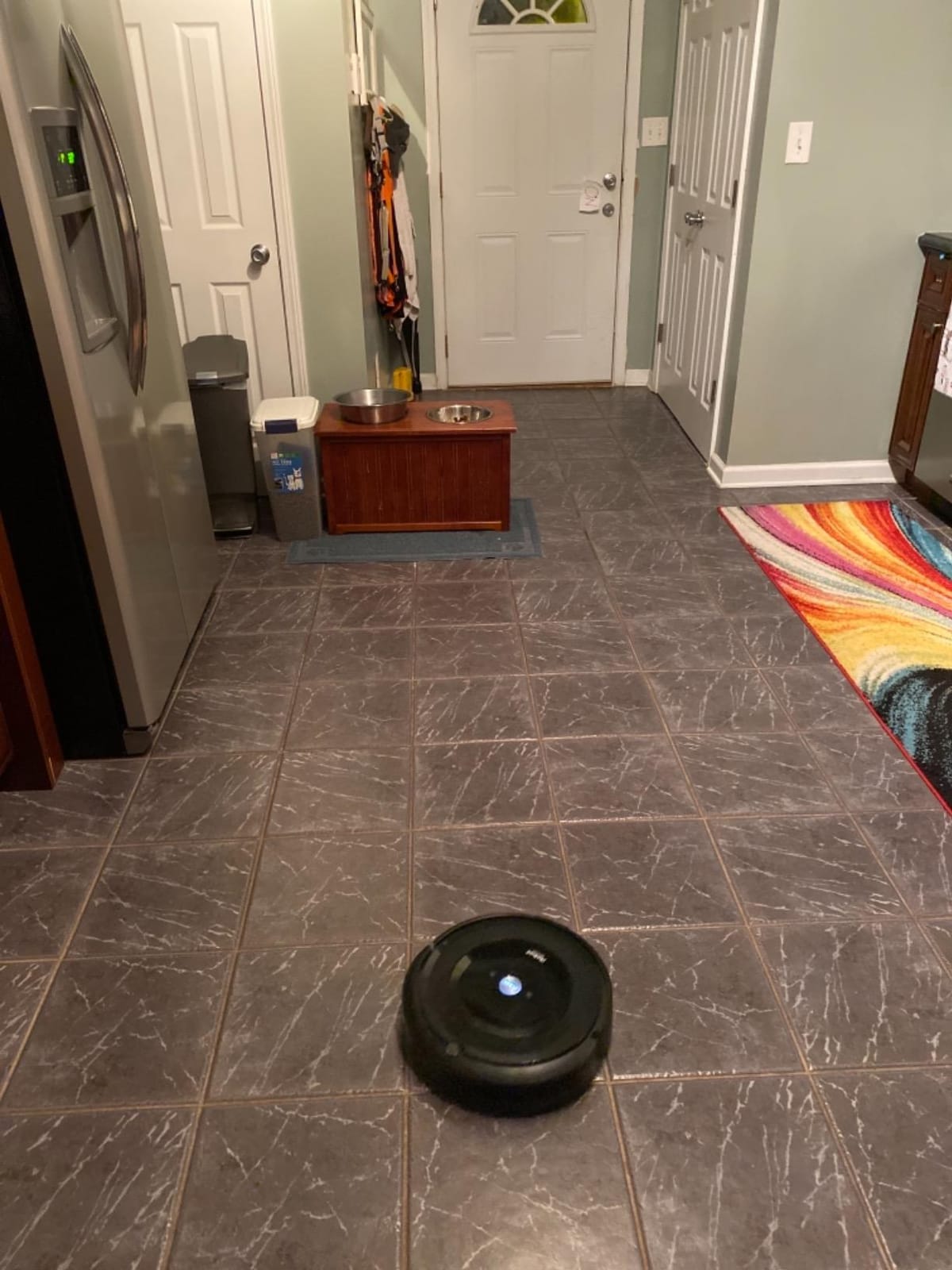 iRobot Roomba 415X Robot Vacuum & Mop Combo, 2.3X Suction, 90 Days Self-Emptying, Multifunction Dock Self-Cleaning & Hot Dry, Smart Obstacle Avoidance, Lifting Spinning Mops, Ideal for Pet Hair customer photo 2