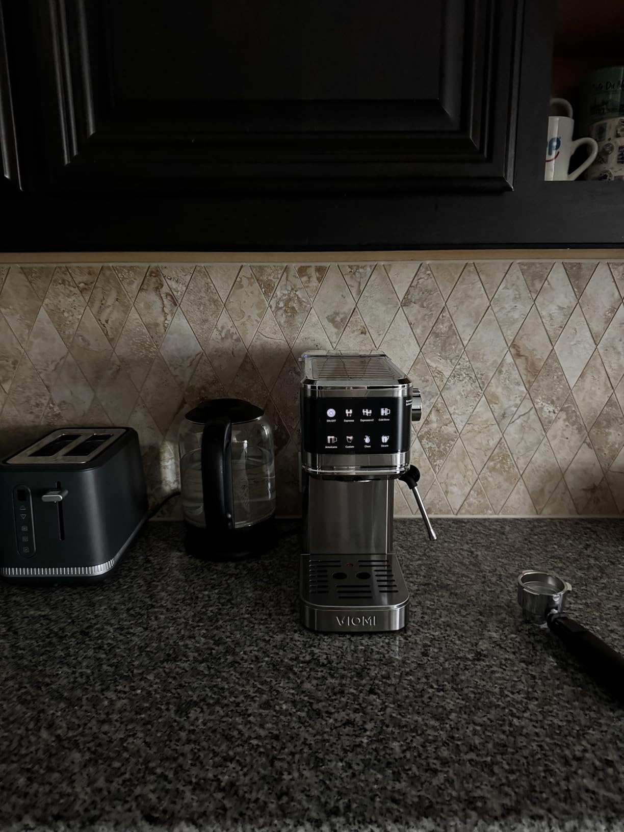 VIOMI T1A PRO Espresso Machine with Milk Frother, Instant Cold Brew Maker | Beginner-Friendly, Touch Control, Customizable Shot Volume, Powerful Steam Wand, 20-Bar Pump, Compact Design, 37oz Water Tank customer photo 1