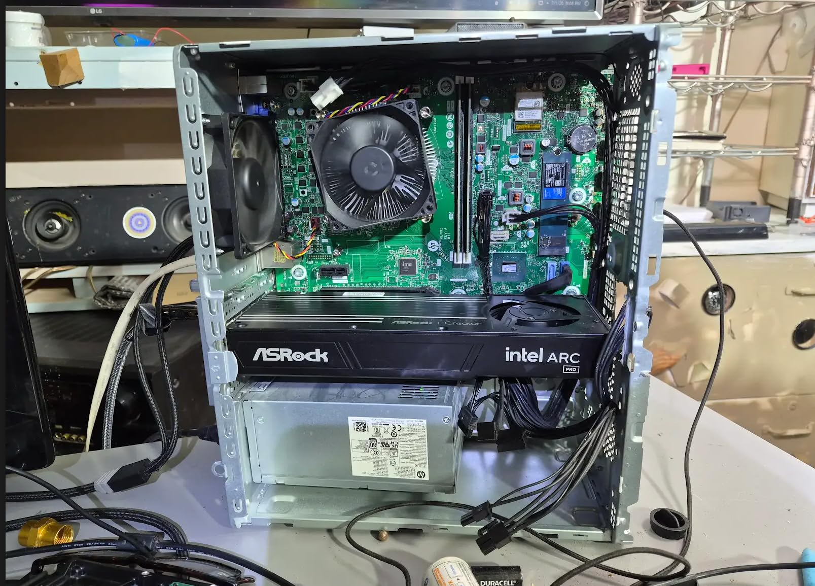 ASRock Intel Arc Pro B60 Creator 24GB Graphics Card, Workstation GPU, Xe2-HPG, 2400MHz, 24GB GDDR6 192-bit, PCIe 5.0, 4X DP 2.1, Blower customer photo 1
