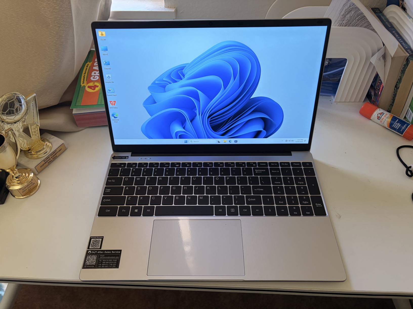 Gaming Laptop 2026,15.6 Inch Laptops Computer with 16GB RAM 512GB SSD,Intel Core i7(Up to 3.9GHz),Windows 11 Pro & Office Included,Backlit Keyboard,Portable Laptop for Gaming College Student Business customer photo 2