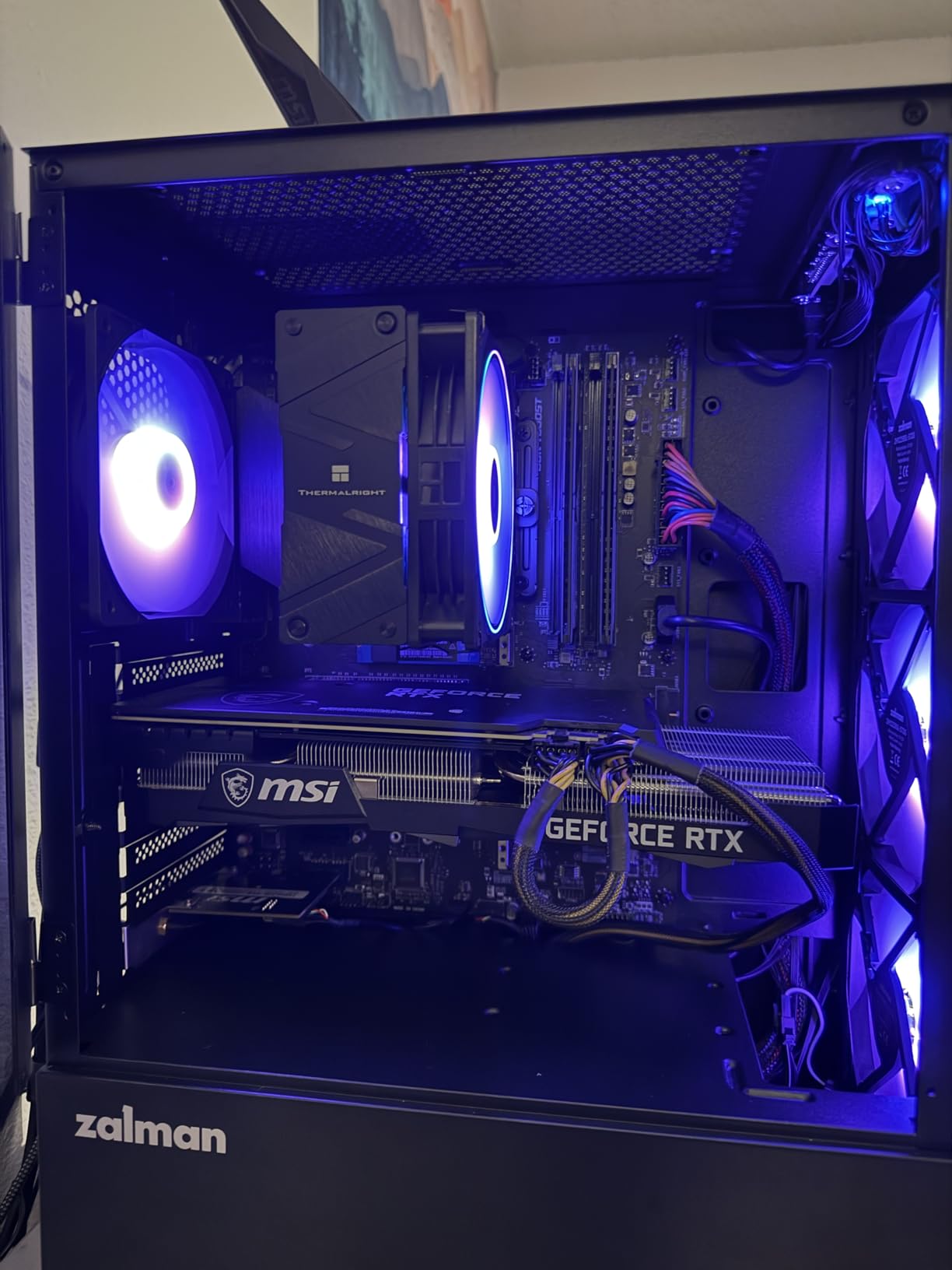 Zalman FIT Basic ATX Mid-Tower Desktop Computer Gaming PC Case | 1 x 120mm PWM Fan, High Airflow Mesh Front Panel, 360mm AIO Radiator Support customer photo 2