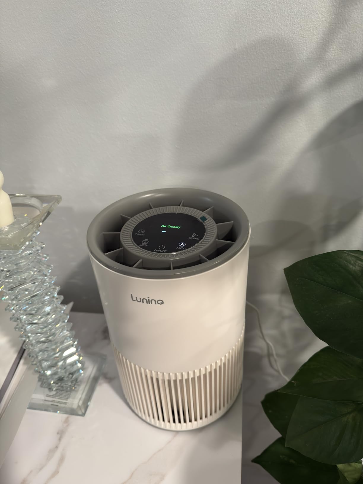 2 Pack Air Purifiers for Home Large Room up to 1200ft², LUNINO Air Purifier for Bedroom with H13 HEPA Washable Filter, Aromatherapy, Air Quality Sensor, Sleep Mode for Smoke, Dust, Pet Dander, Odor customer photo 1