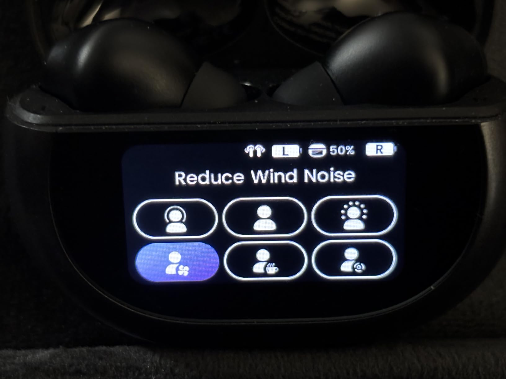 TOZO NC20 Pro Active Noise Cancelling Wireless Earbuds, Smart LCD Screen | LDAC Hi-Res Audio, Stereo Bass, 6 Mics AI Call Ear Buds, 80H Playtime, IPX8 Waterproof, 32 EQ via App, Wireless Charging customer photo 1