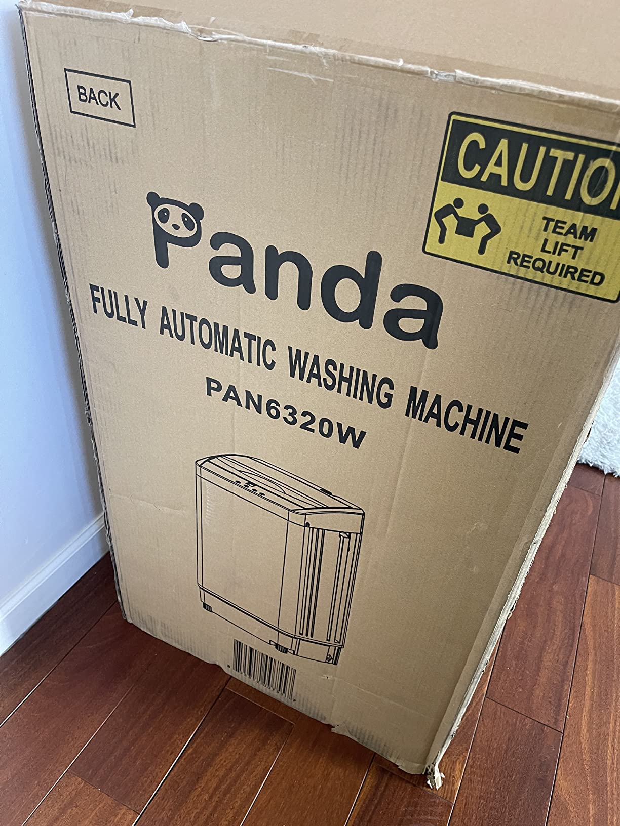 Panda 1.38 Cu.Ft. Portable Washing Machine, Fully Automatic Portable Washer customer photo 1