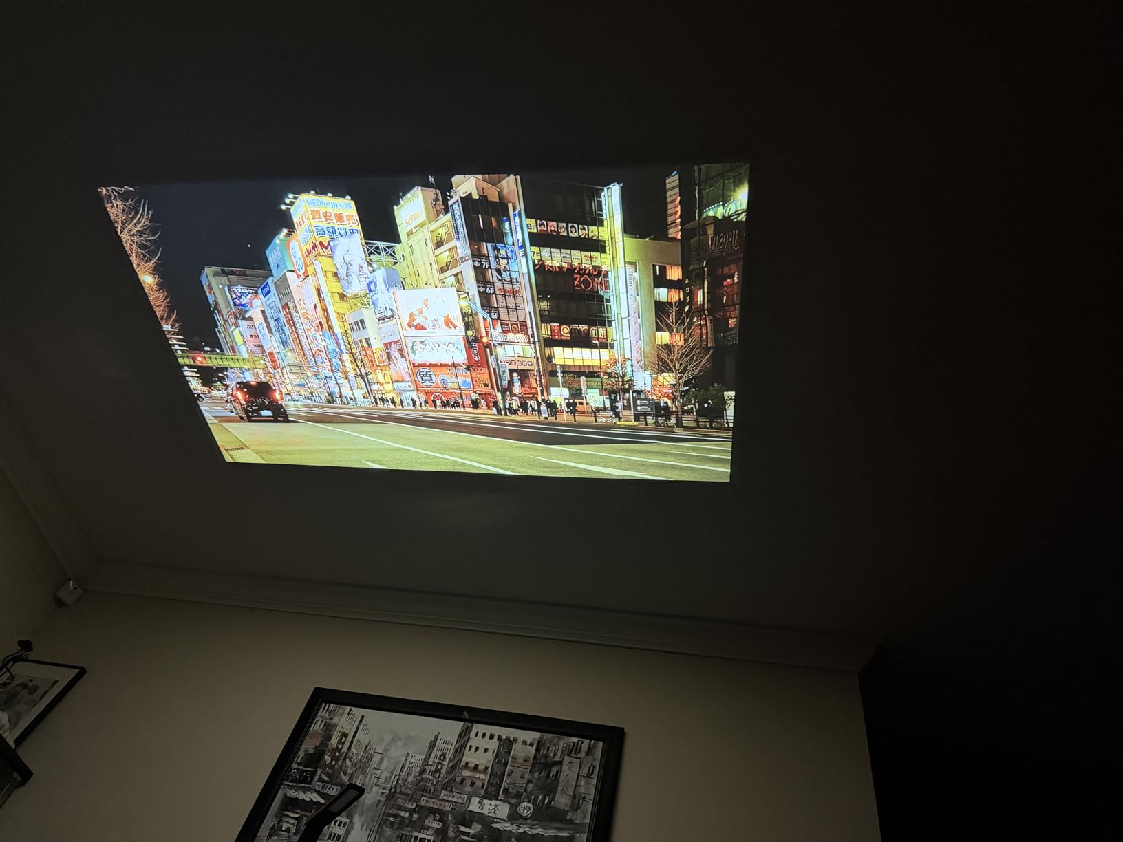 4K-Projector with WiFi and Bluetooth, AI Auto Focus & 6D Keystone Dolby Audio HDR10+, KOGATA Smart Projector with Built-in Apps, Outdoor Movie for Home Theater, Bedroom, Ceiling customer photo 1