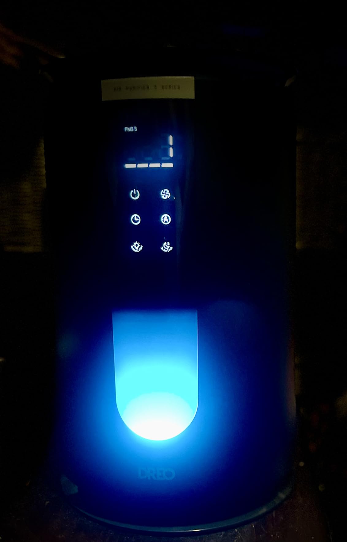 DREO Air Purifier for Home, HEPA Sleep Mode, AHAM VERIFIDE Air Purifiers for Bedroom, Pets, Smoke, Dust, Pollen & Odors, PM2.5 Monitor, Auto & Turbo Mode, 4 Speeds, Scent Diffuser, DR-HAP008 (Dreo 338) customer photo 1