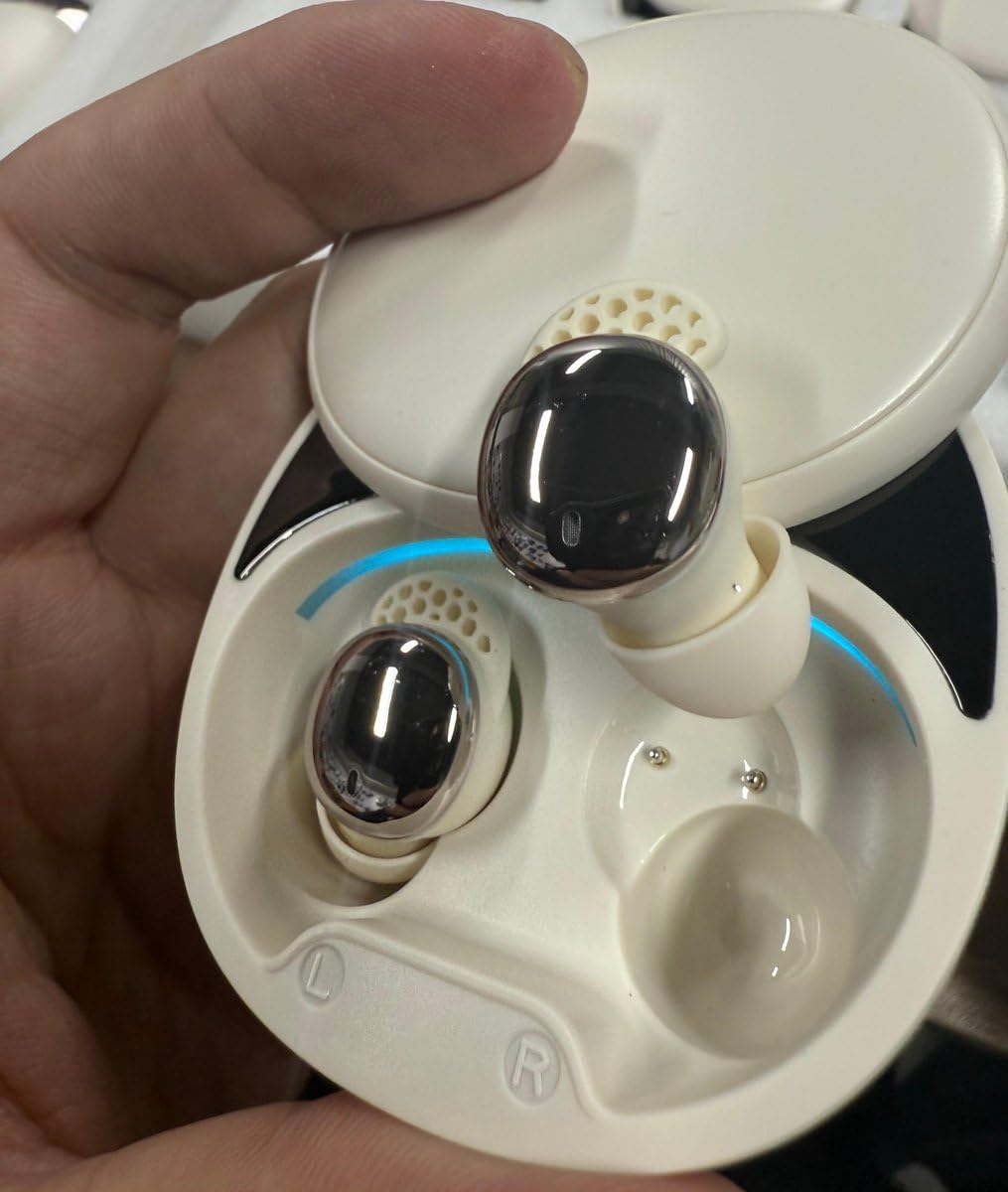 Sleep Earbuds for Side Sleepers, Wireless Noise Cancelling Sleep Headphones with Sleep Mode, LED Power Display, Comfort Fit for Sleeping, Working, Hiking (Deep Black) customer photo 2