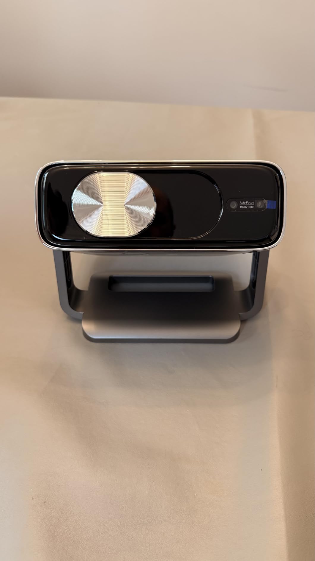Smart 4K Projector [Bundled with Google TV Stick] with WiFi and Bluetooth, 3000ANSI, Auto Lens Cap, Portable Outdoor Movie Projector with Built-in Apps Auto Focus for Ceiling/Home Theater/Bedroom customer photo 2