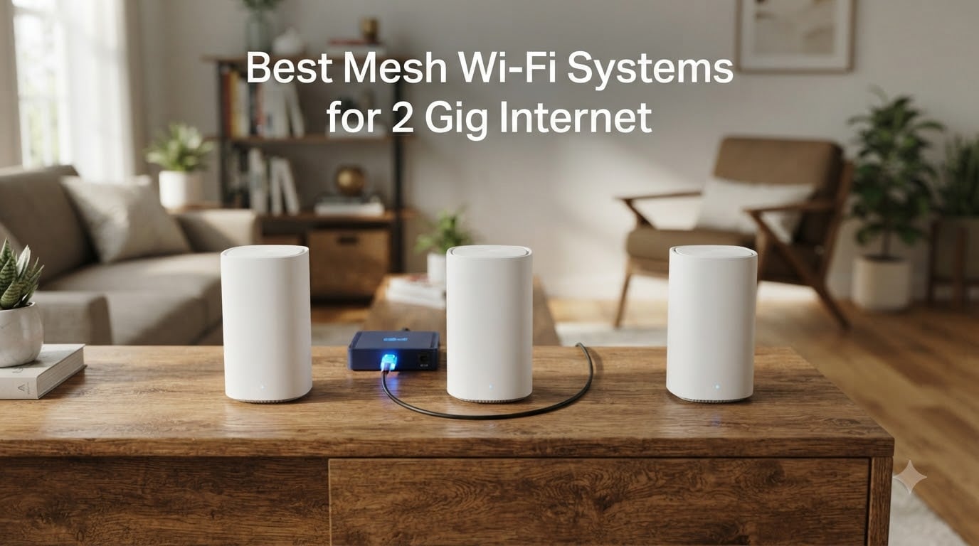 6 Best Mesh Wi-Fi Systems for 2 Gig Internet (September 2026)