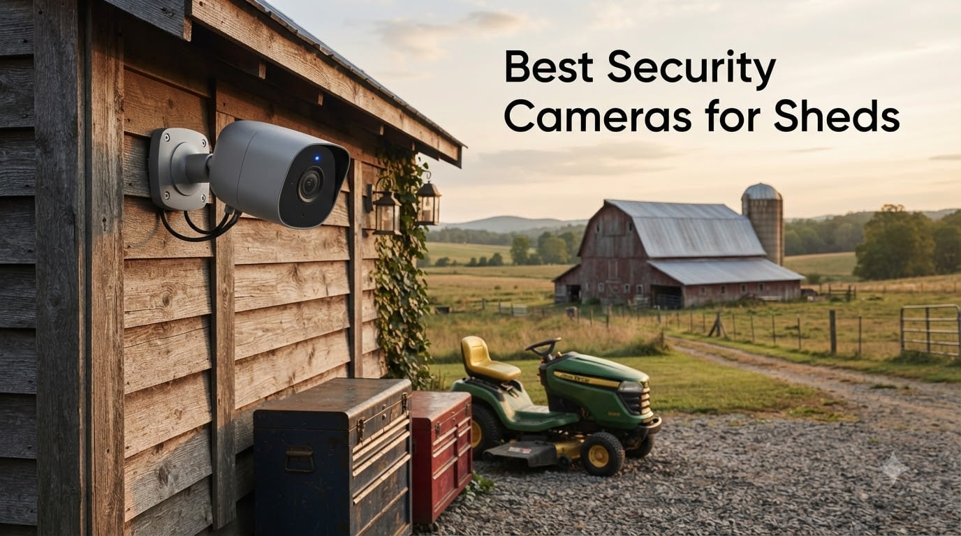 8 Best Security Cameras for Sheds (September 2026) Expert Tested