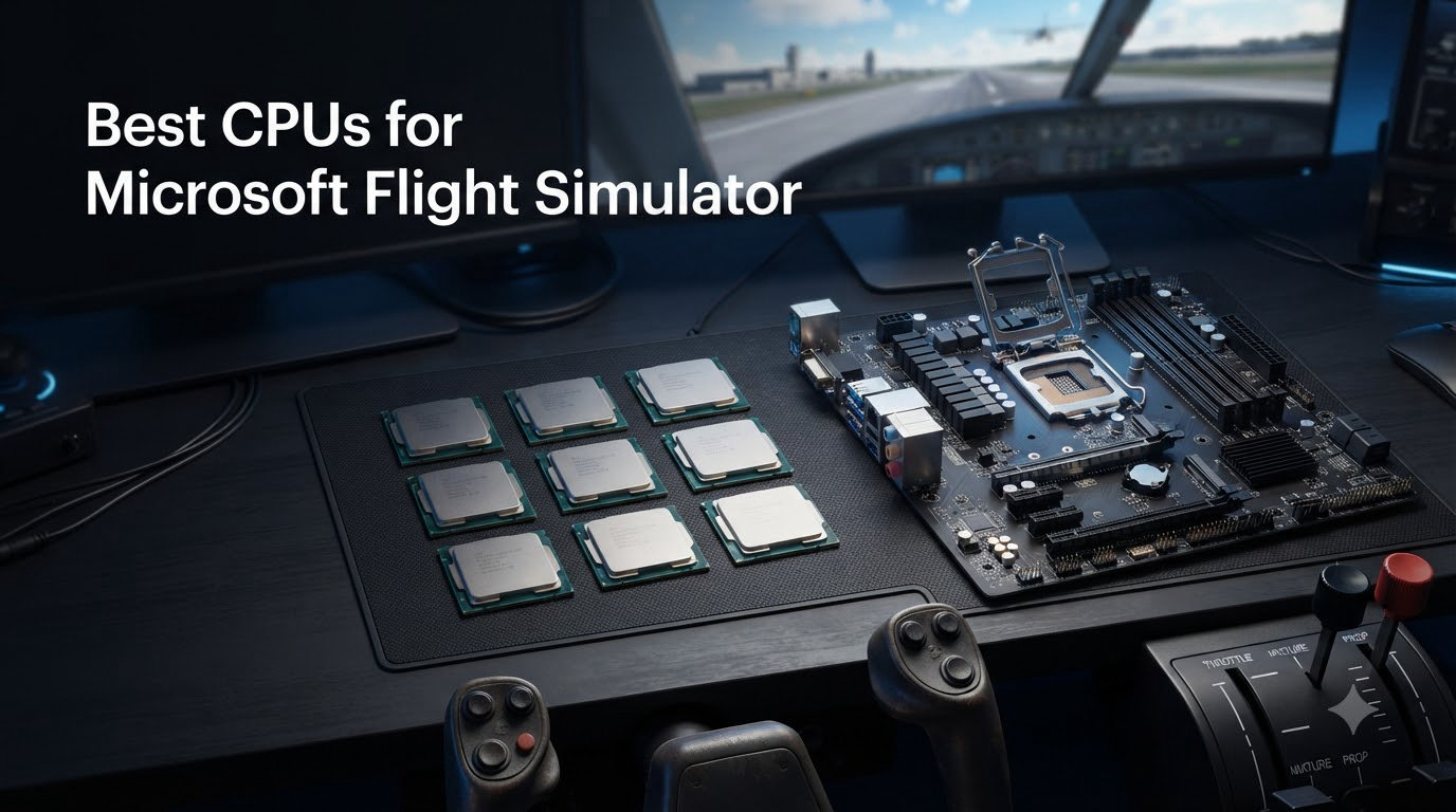 5 Best CPUs for Microsoft Flight Simulator (August 2026) Trusted Reviews