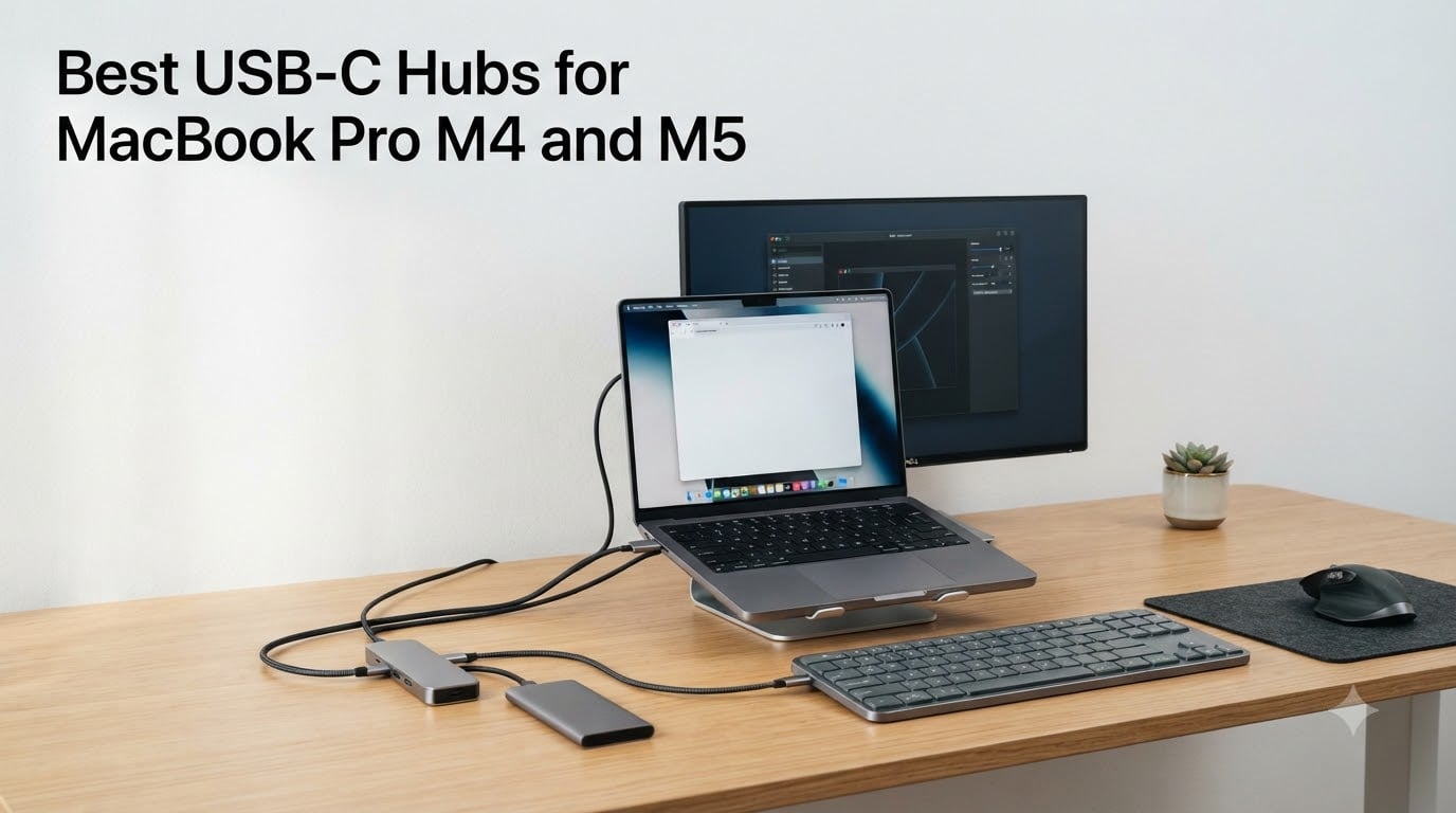 8 Best USB-C Hubs for MacBook Pro M4 & M5 (August 2026)