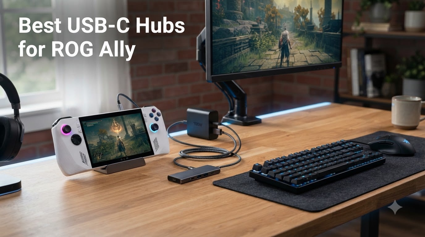 8 Best USB-C Hubs for ROG Ally (August 2026) Tested Picks