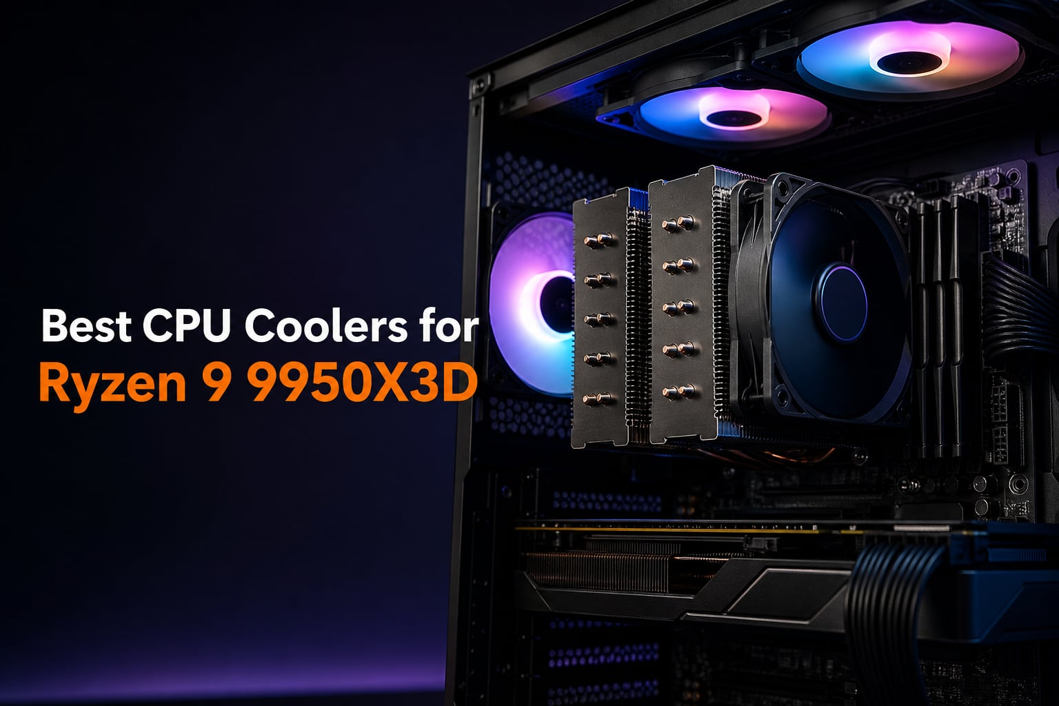 8 Best CPU Coolers for Ryzen 9 9950X3D (August 2026) Tested and Ranked