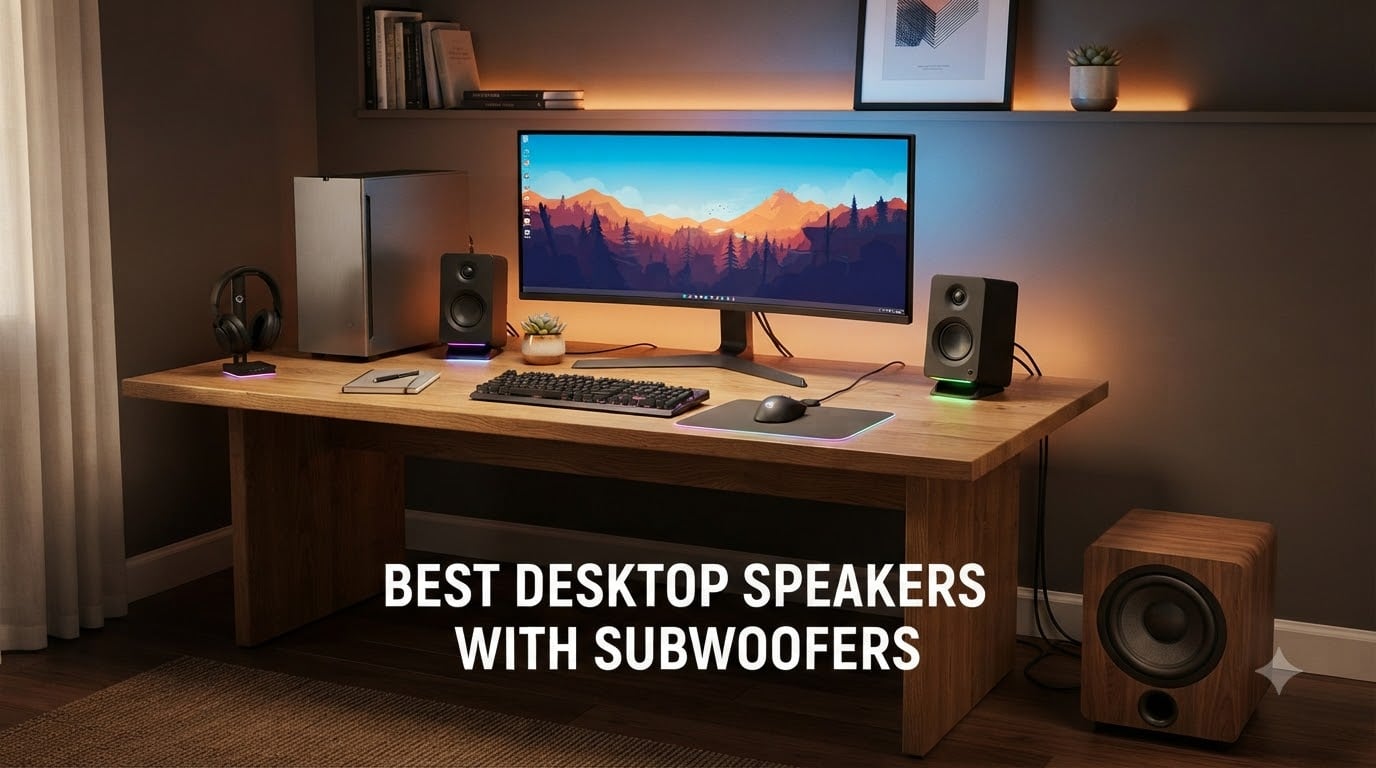 10 Best Desktop Speakers with Subwoofers (September 2026)