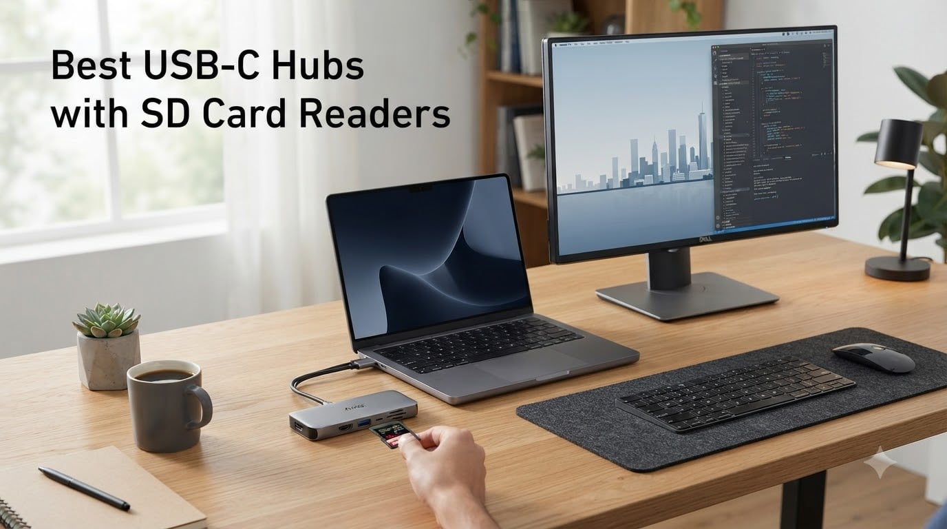 8 Best USB-C Hubs with SD Card Readers (August 2026)