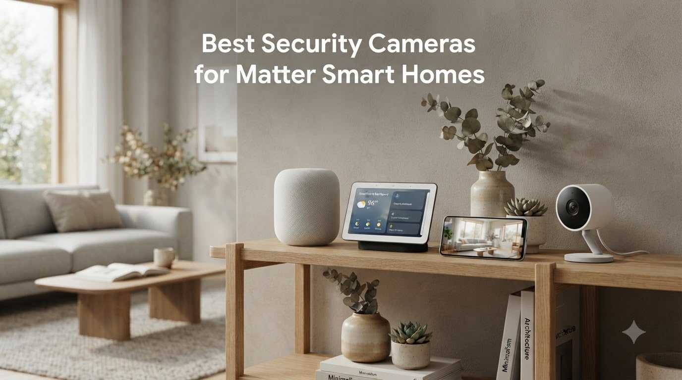 10 Best Security Cameras for Matter Smart Homes (September 2026)