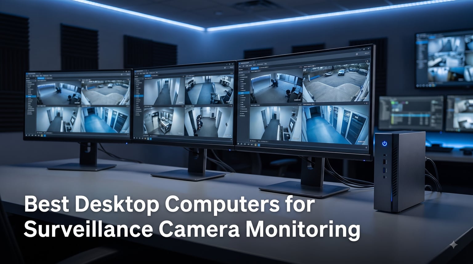 8 Best Desktop Computers for Surveillance Camera Monitoring (September 2026)