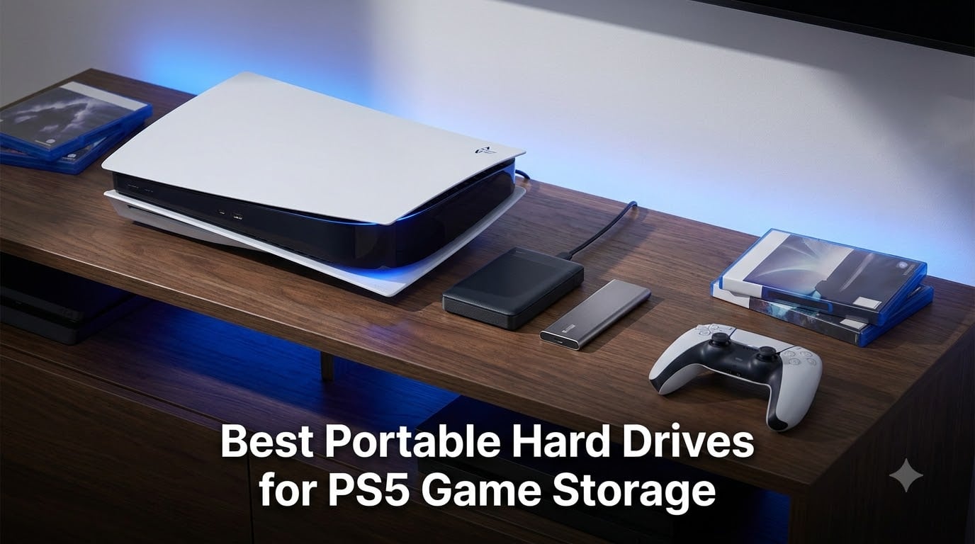 8 Best Portable Hard Drives for PS5 Game Storage (August 2026) Tested