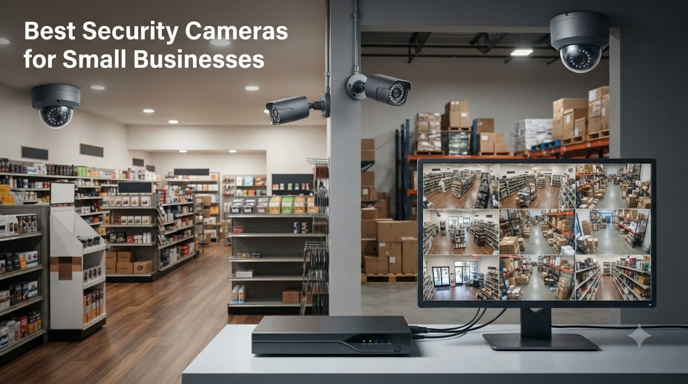 8 Best Security Cameras for Small Businesses (September 2026)