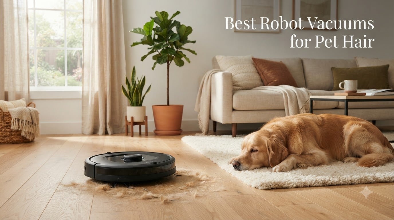 8 Best Robot Vacuums for Pet Hair (September 2026) Tested Picks