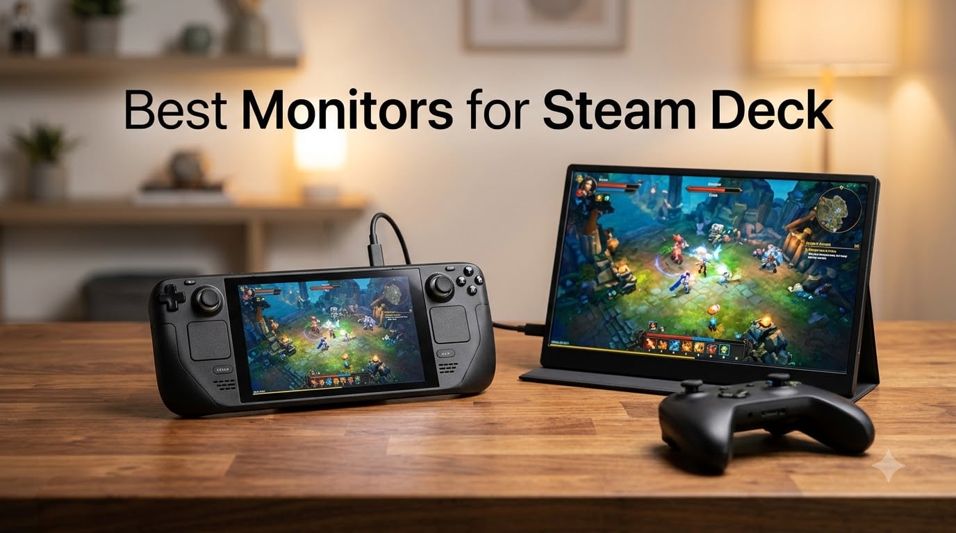 Best Monitors for Steam Deck