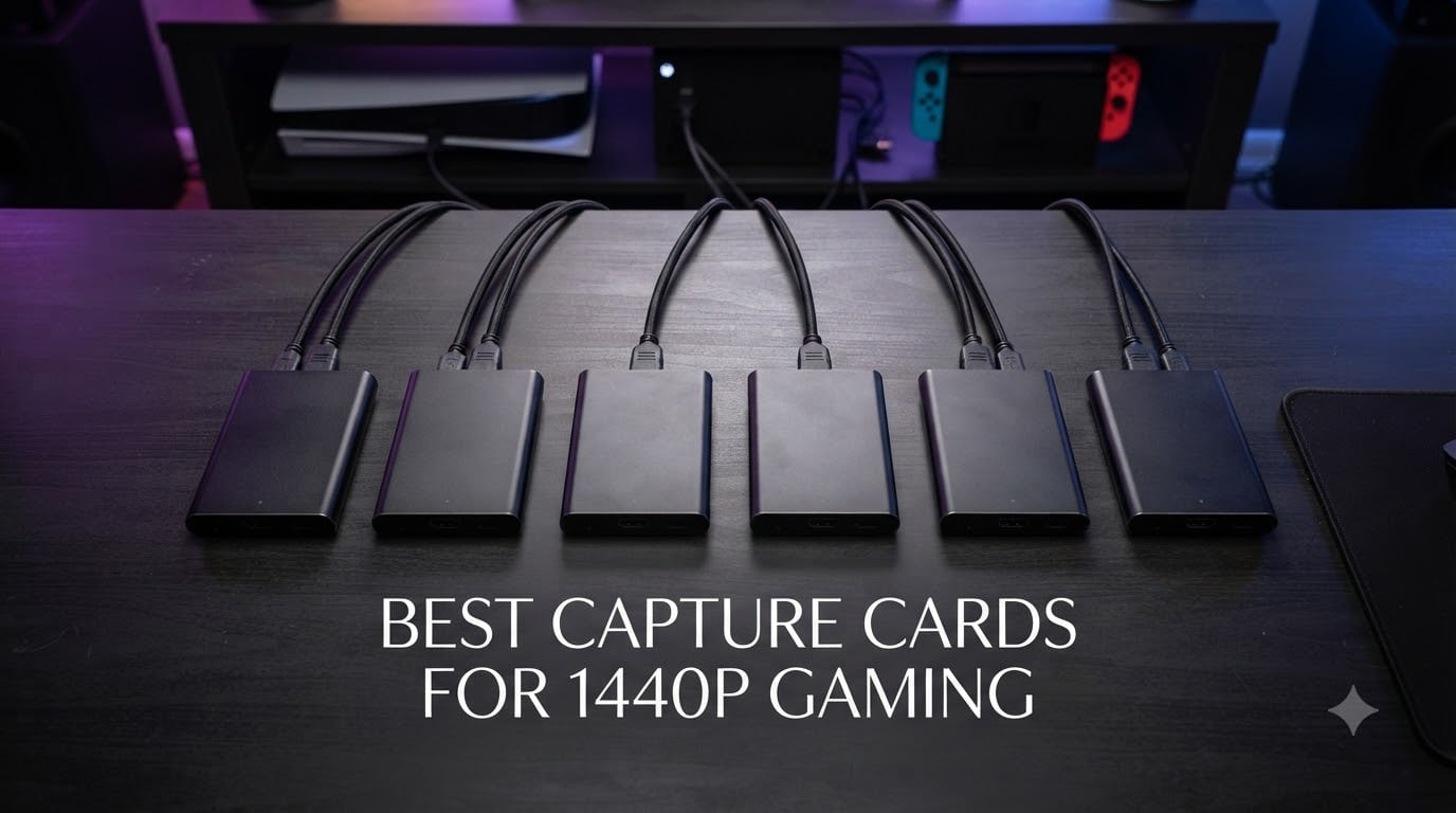 Best Capture Cards for 1440p Gaming