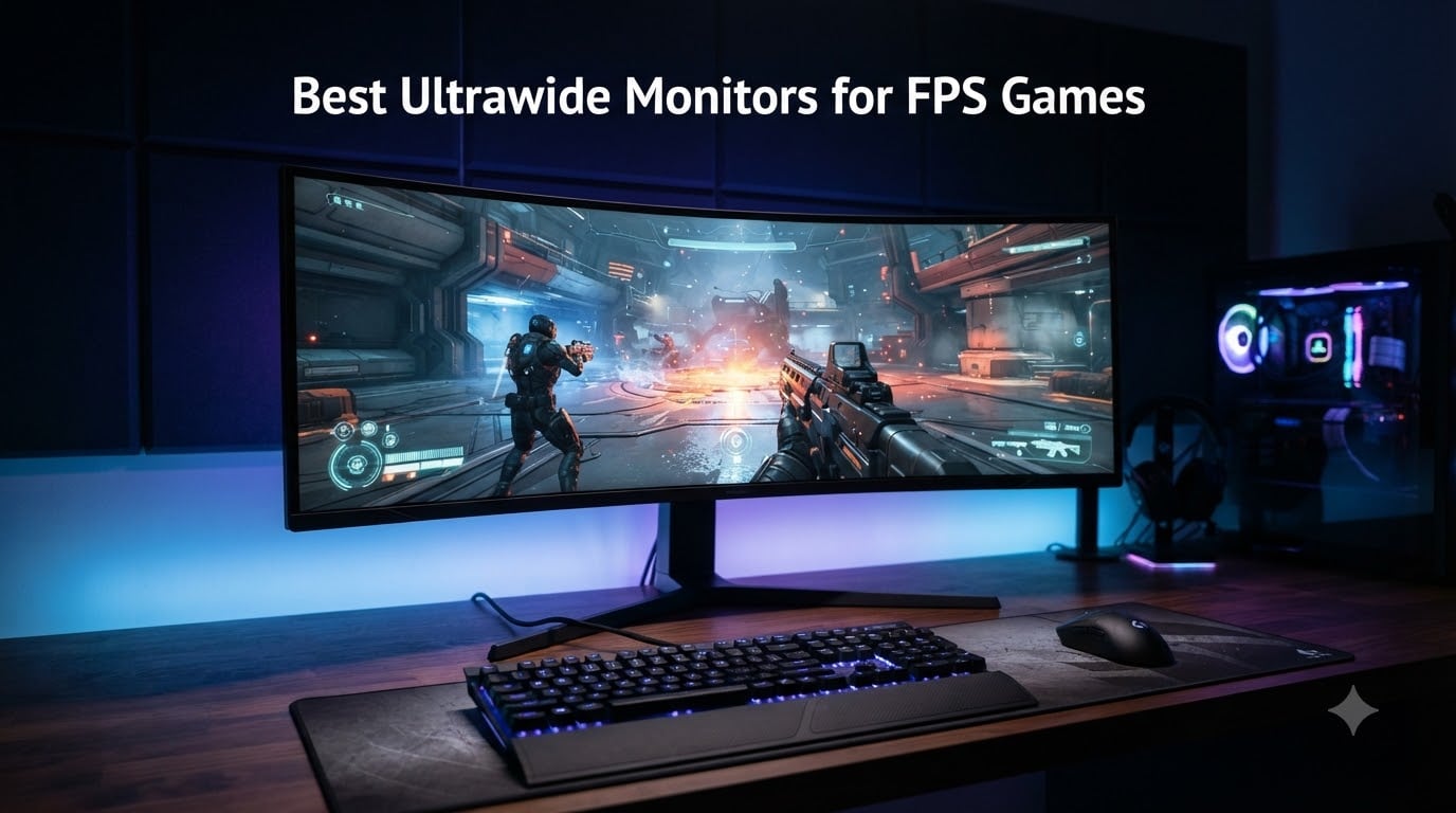 8 Best Ultrawide Monitors for FPS Games (September 2026) Expert Tested
