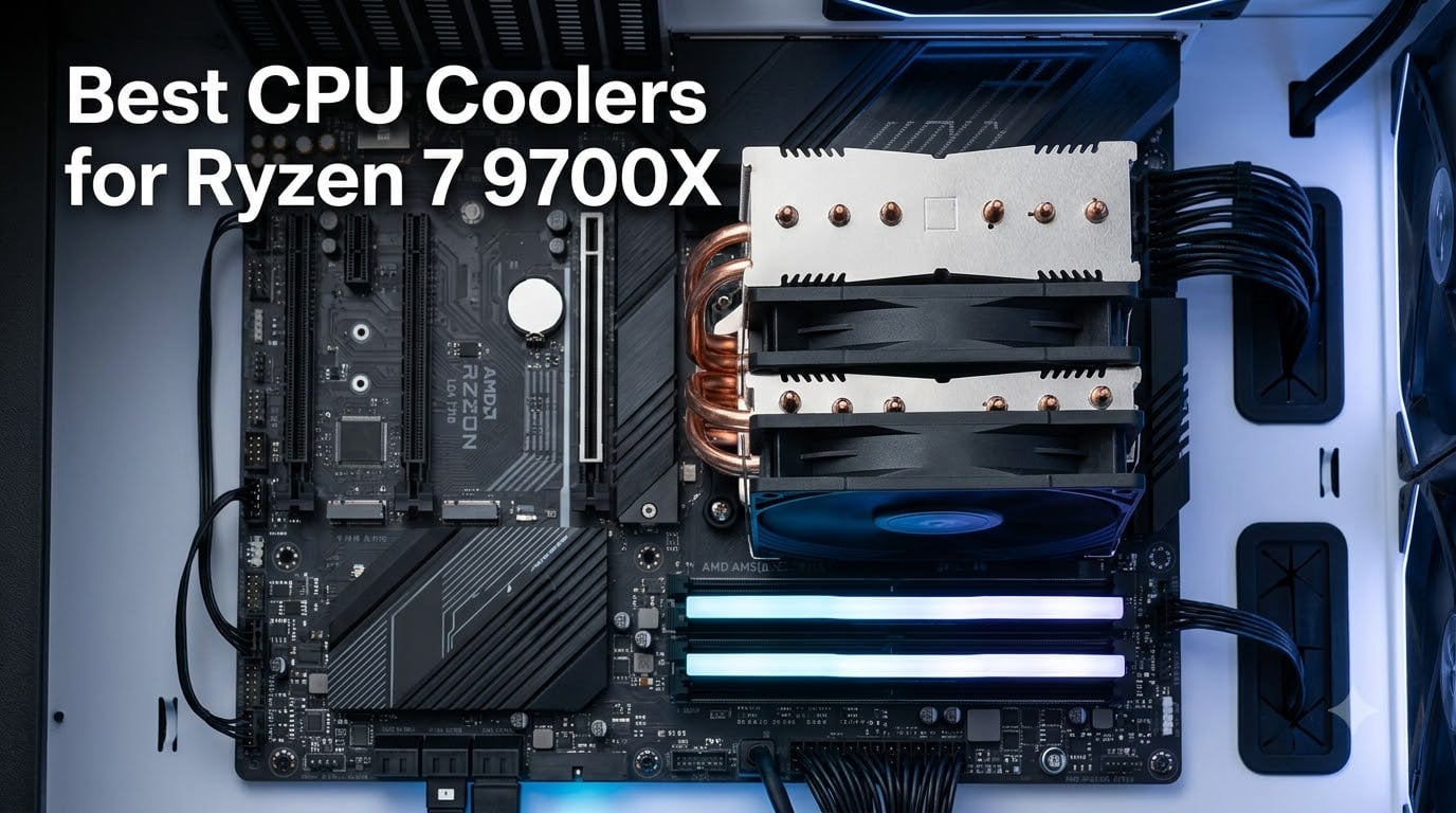 10 Best CPU Coolers for Ryzen 7 9700X (August 2026) Tested and Ranked