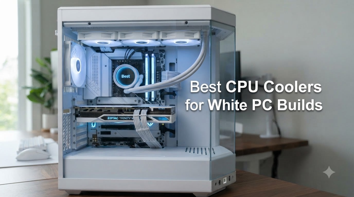 12 Best CPU Coolers for White PC Builds (August 2026)