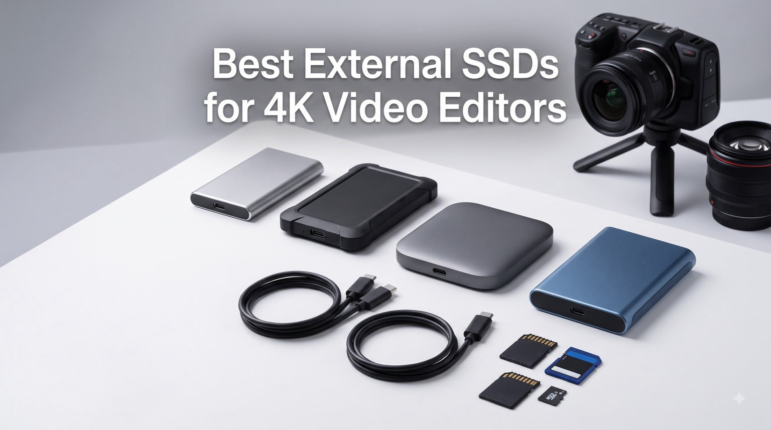10 Best External SSDs for 4K Video Editors (September 2026) Tested