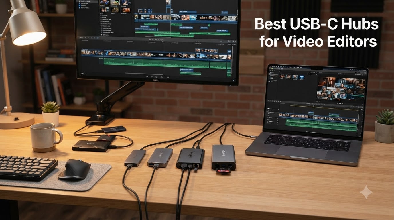 10 Best USB-C Hubs for Video Editors (August 2026) Tested & Ranked