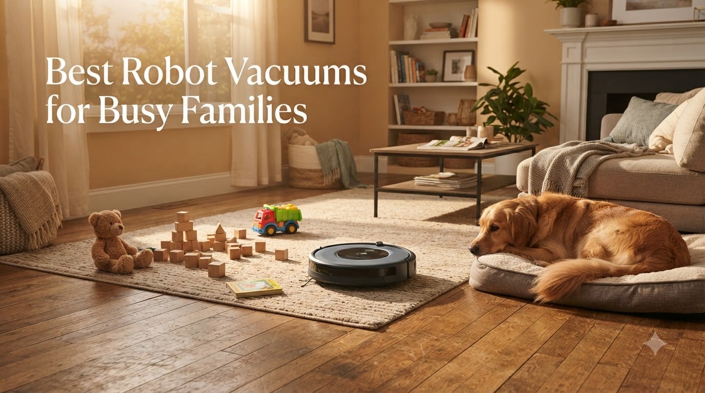 Best Robot Vacuums for Busy Families
