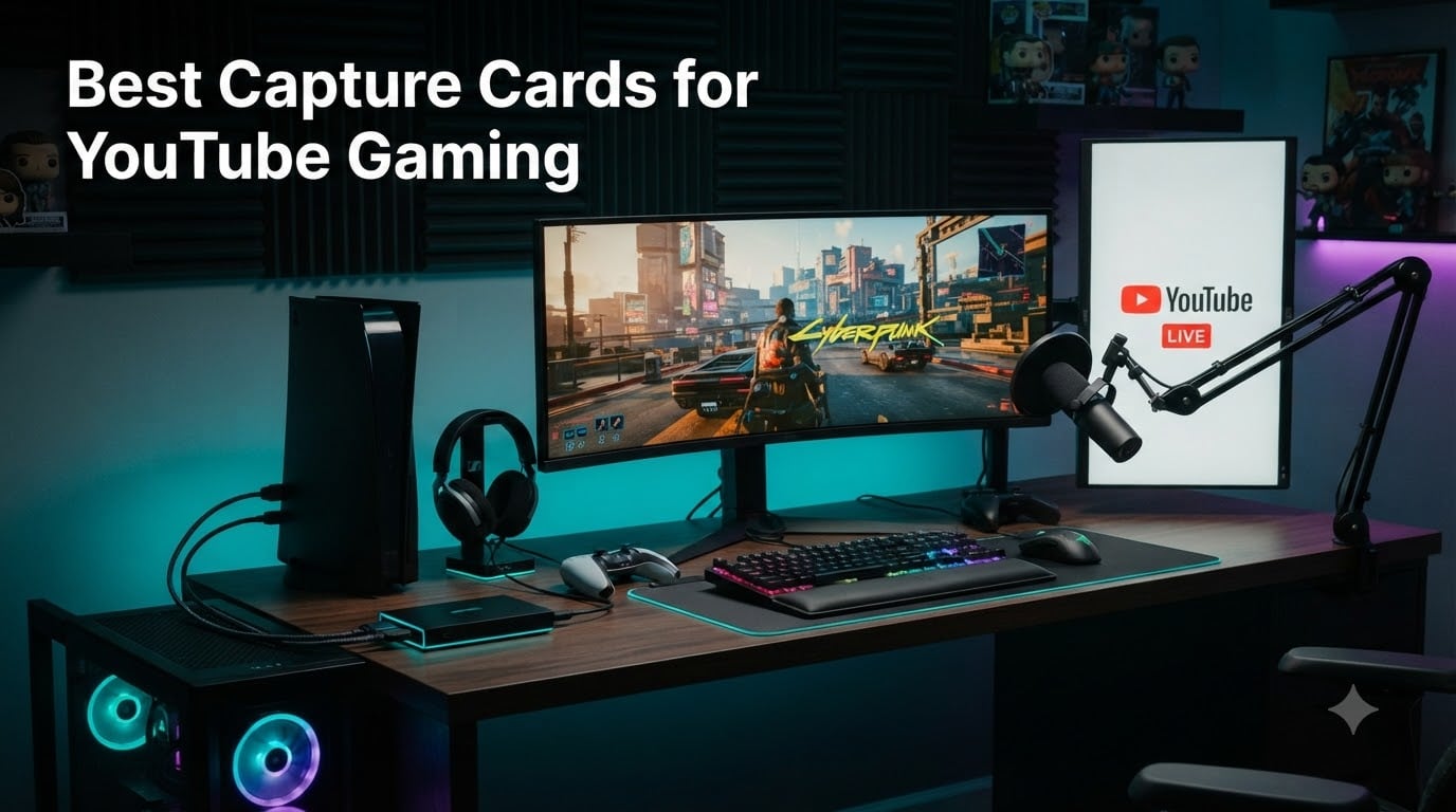8 Best Capture Cards for YouTube Gaming (September 2026)