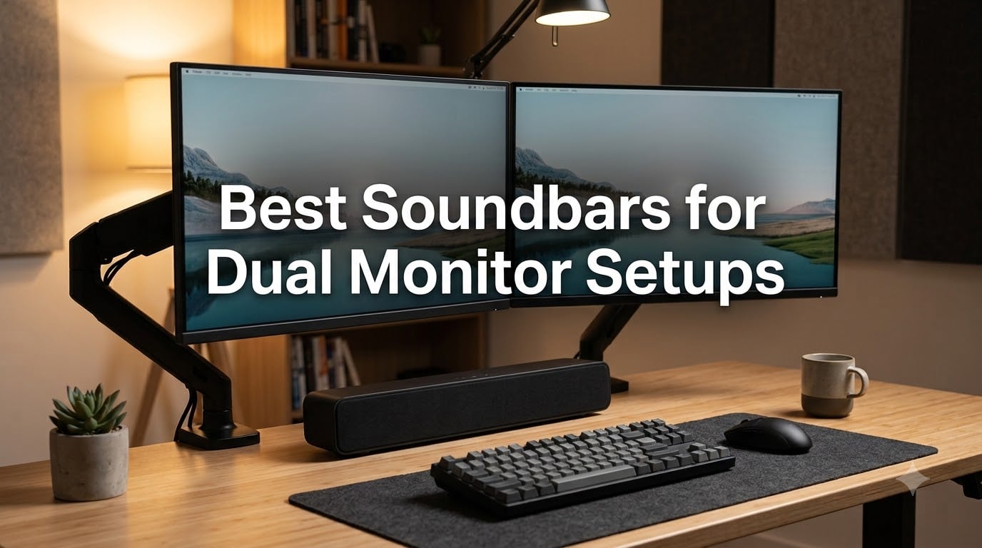 8 Best Soundbars for Dual Monitor Setups (September 2026)