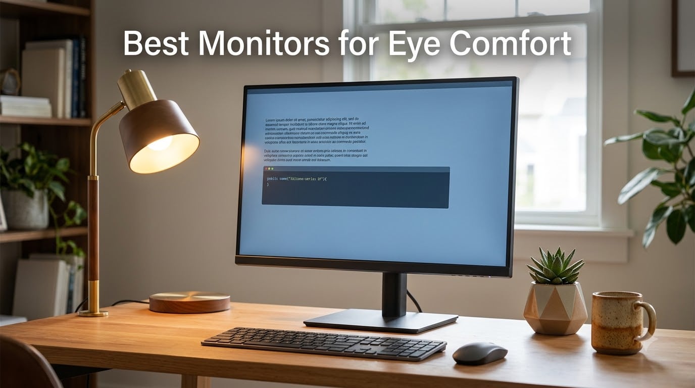 10 Best Monitors for Eye Comfort (August 2026) Tested