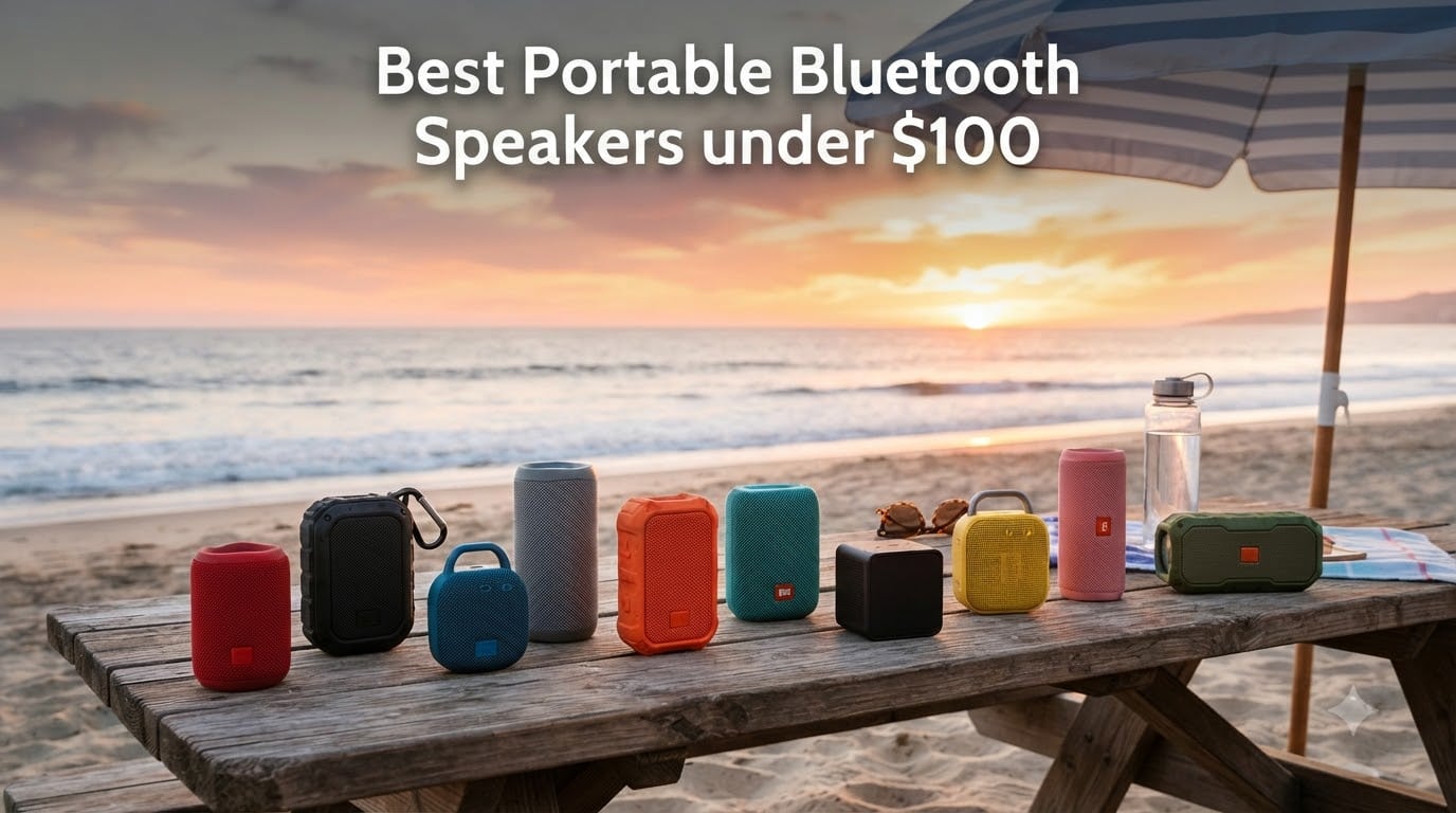 Best Portable Bluetooth Speakers under $100