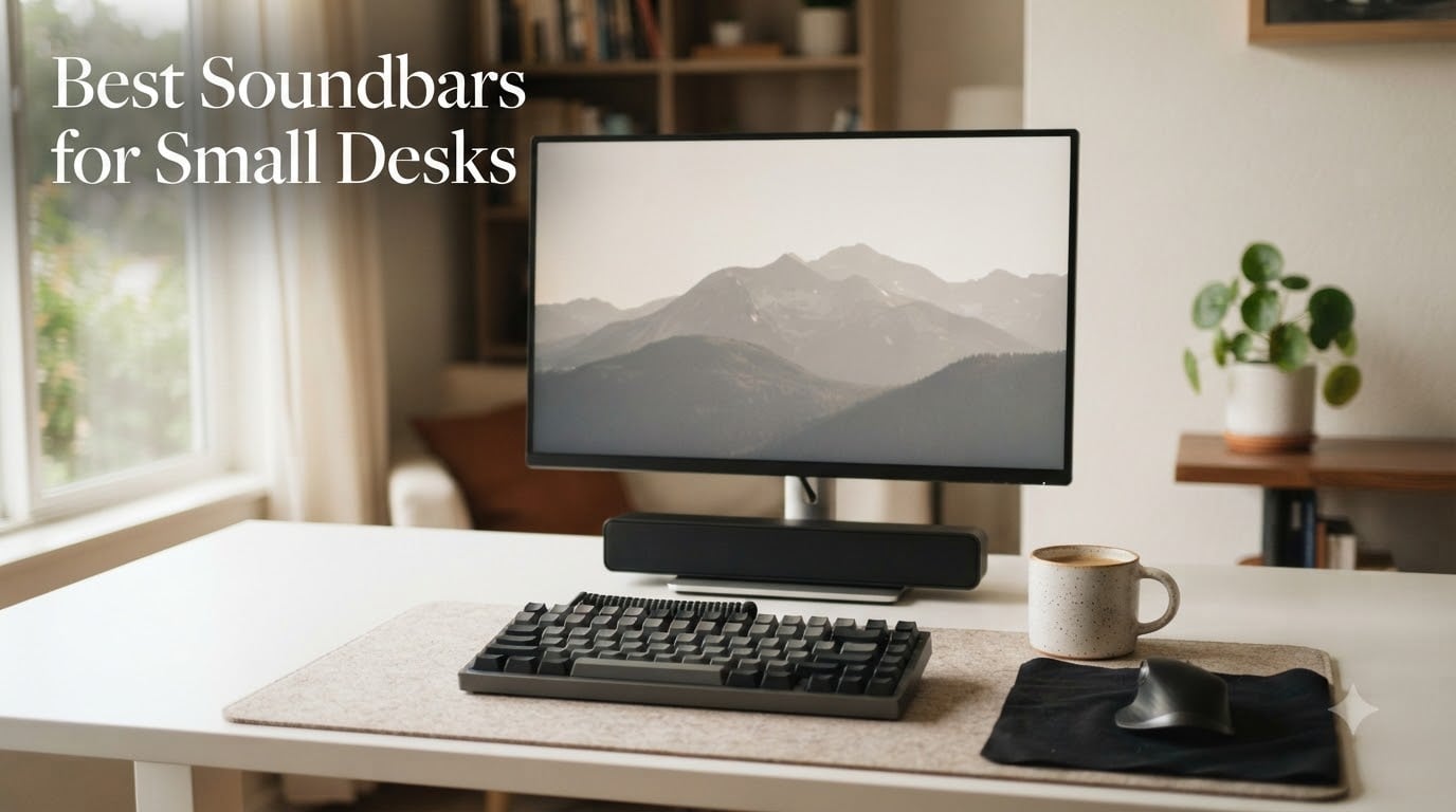 Best Soundbars for Small Desks