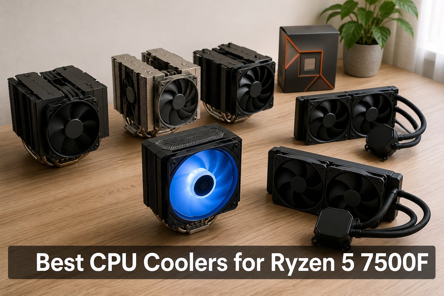 10 Best CPU Coolers for Ryzen 5 7500F (August 2026) Guide