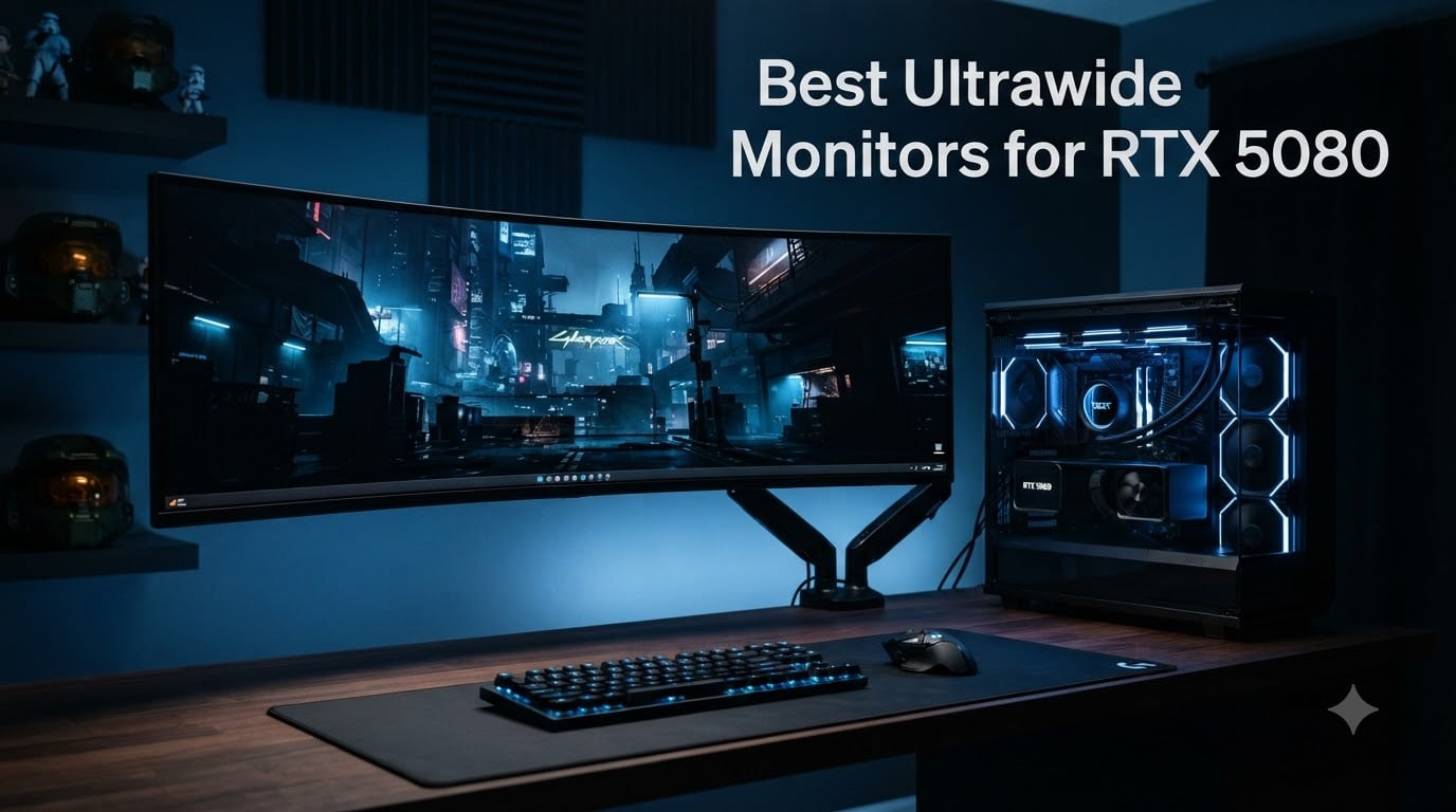 8 Best Ultrawide Monitors for RTX 5080 (September 2026)