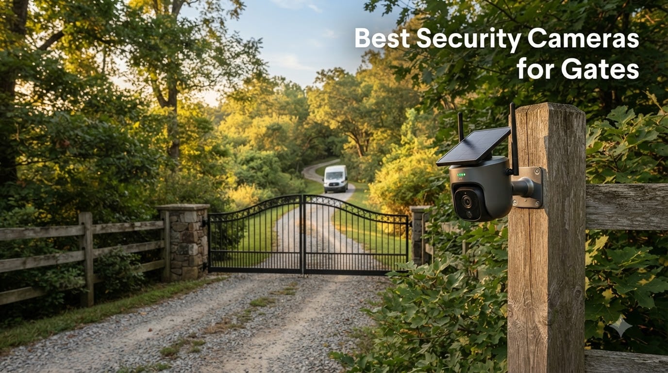 8 Best Security Cameras for Gates (September 2026) Expert Reviews