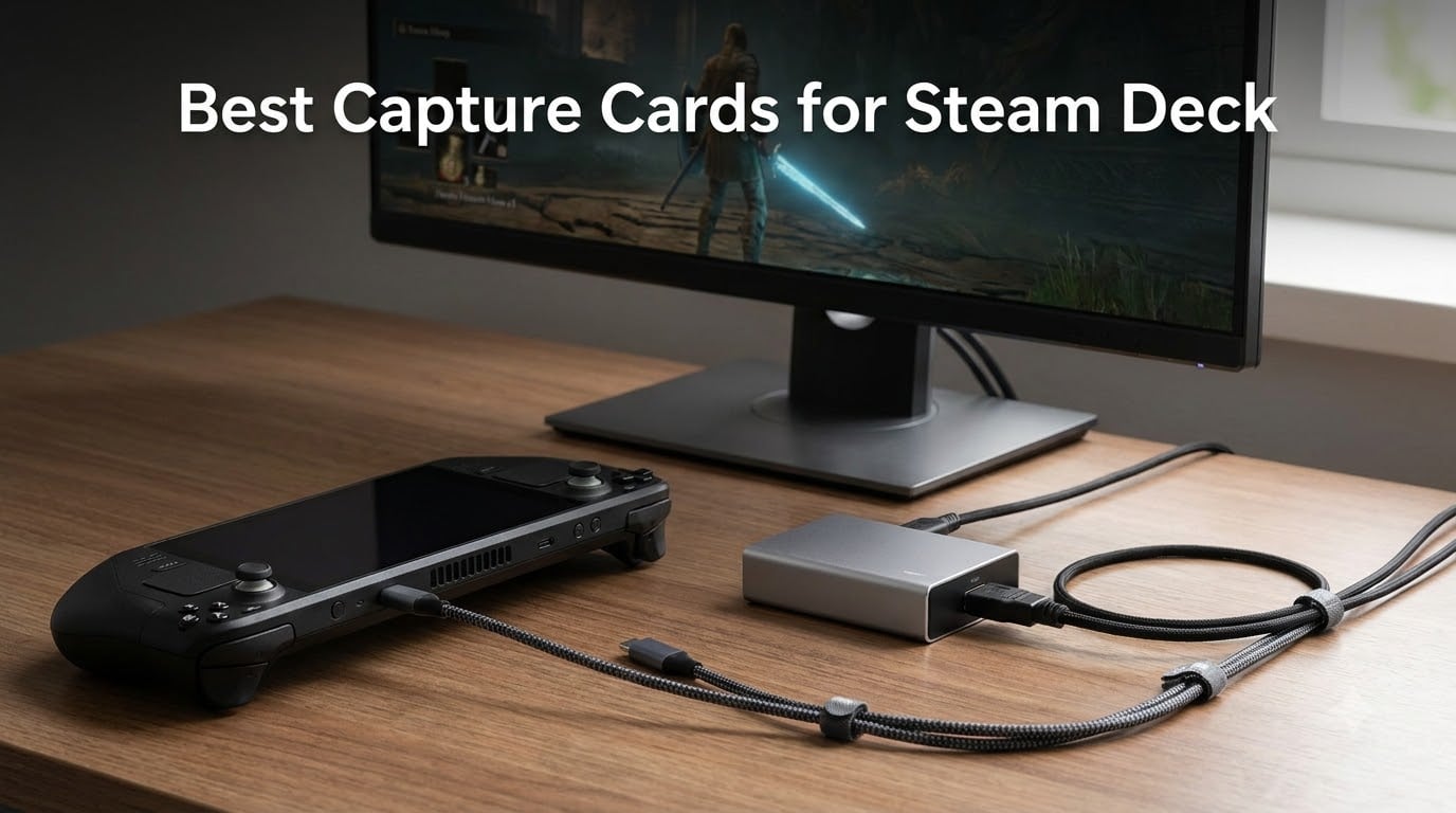 8 Best Capture Cards for Steam Deck (September 2026) Expert Reviews