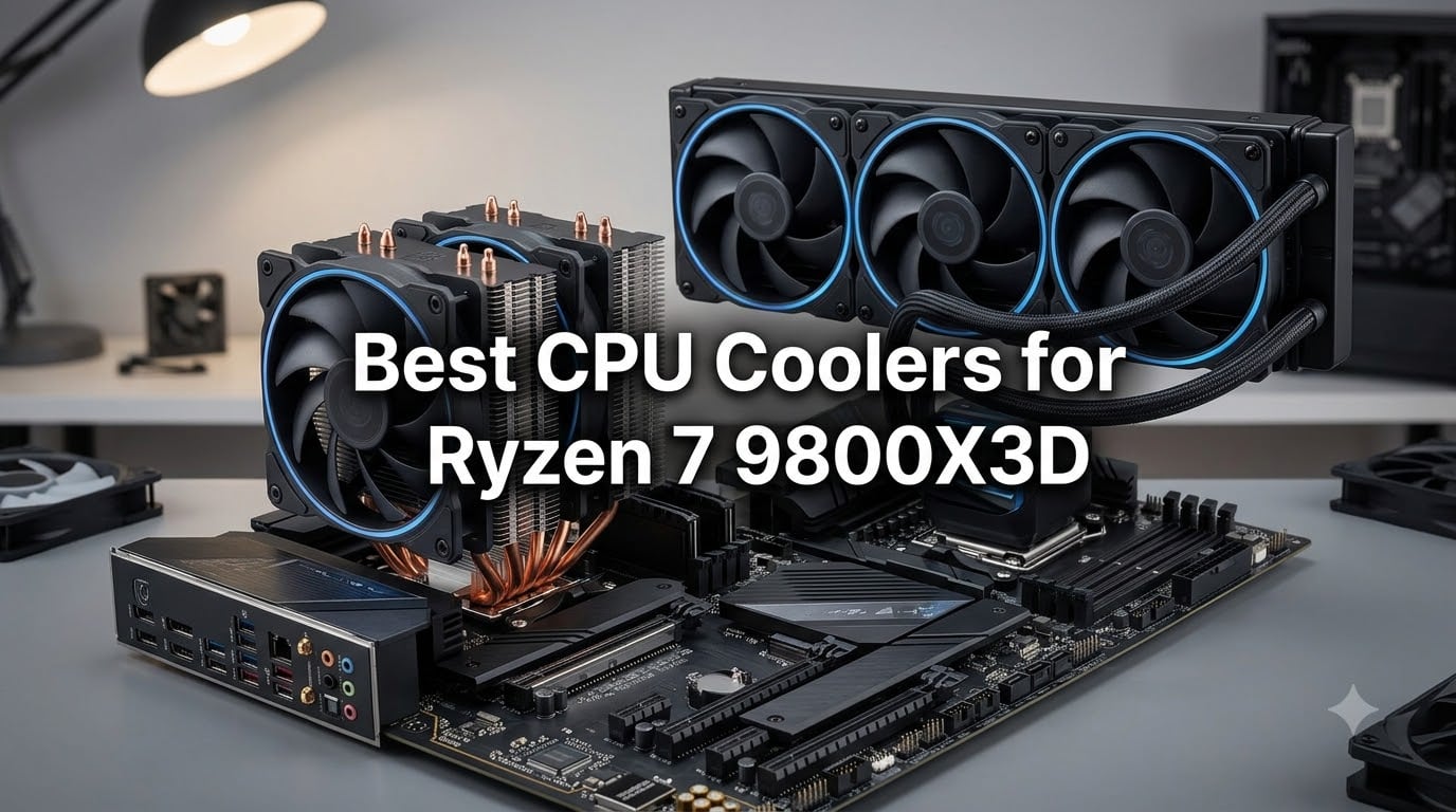 8 Best CPU Coolers for Ryzen 7 9800X3D (August 2026) Expert Reviews